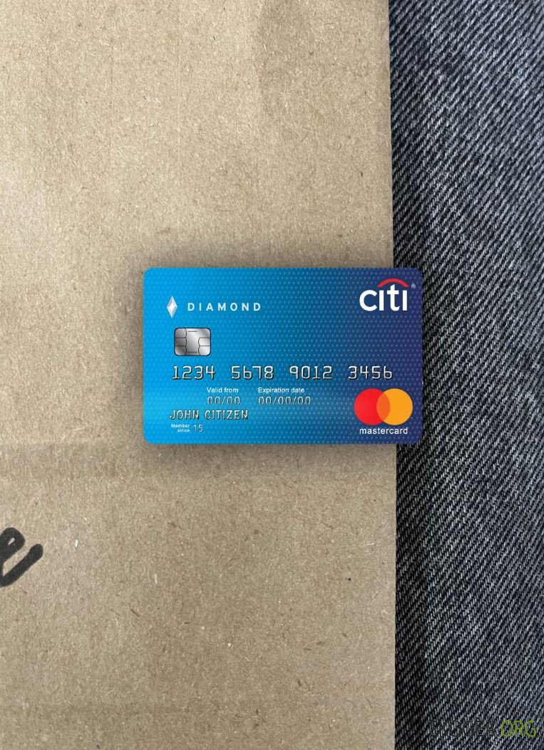 USA Citibank MasterCard photolook recto
